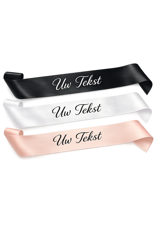 Persoonlijk lint voor uw boeket
